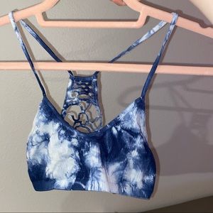 Blue and White Tie Dye
